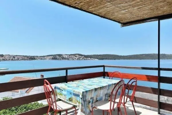Appartement In Okrug Gornji With Sea View, Terrace, Air Conditioning, W-lan 5045-1 *